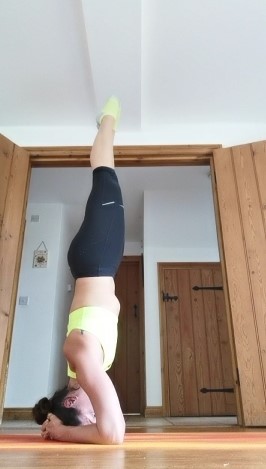 Yoga Poses Using a Wall